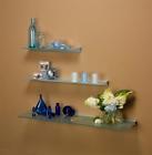 Gce836cl Amore Designs Glace Clear Glass Shelf In