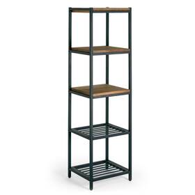 Glamour Home D Cor 731236400462 Ailis Brown Pine Wood/metal 57-inch Walnut Industrial