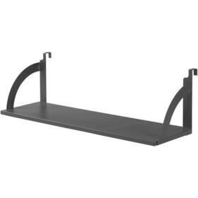773227 Global Industrial 36 Inch W Hanging Shelf Black For 1-3/4 Partition/cubicle Panels