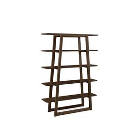 G0048bl Greenington 611138327329 Currant Bookshelf Black Walnut Brown Modern And Contemporary