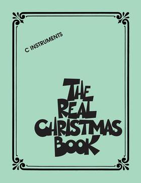 Hal Leonard 1423433874 The Real Christmas Book - C Edition 2nd Holiday Jazz Sheet Music For