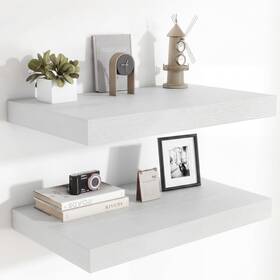 Hefs-mdf29.5 Heimlove 24 X 12 Inch Deep Floating Shelves Wall Mounted With Invisible Brack