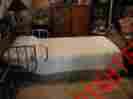 Hi-lo Full Electric Invacare Hospital Bed With Matress And Sheets