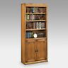 Ho3072d-w Martin Furniture Huntington Oxford Wood Bookcase With Doors Wheat