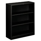 S42abcp Hon Brigade Steel Bookcase Black