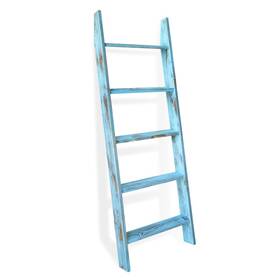 B08f7ndmd7 Honest Outfitters 5-tier Blanket Ladder - Wall Leaning Quilt Rack For Living Room
