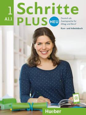 Hueber 319501081x Schritte Plus Neu 1.1 A1.1 German Language Textbook And Workbook