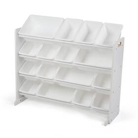 79755811 Humble Crew Kidsft Super-size Toy Organizer White -