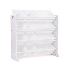 79756095 Humble Crew Kidsft Toy Organizer Cambridge Collection White -