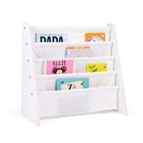 79756132 Humble Crew Contemporary Fabric Bookshelf Storage Kids Decorative White Kidsft