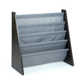 82439097 Humble Crew Sumatra Kidsft Bookshelf 4 Tier Book Organizer Espresso/gray -