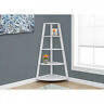 2425 I Unbranded Corner Bookcase Inch Accent Etagere With Shelf Organizer White
