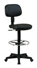 2278539 Id Drafting Black Chair Vinyl