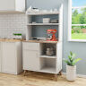 Idi-161789 Furniture Of America Tanye Contemporary Storage Shelving