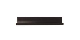 9602060e In Place Inplace Shelving 47.24 Inch W X 4.5 D 3.5 H Black Picture Ledge Shelf