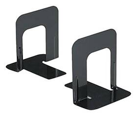 Innovera B00wtvvyks Universal Economy Bookends Nonskid Heavy Gauge 2-pack Black
