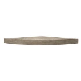 9602052e Inplace Shelving Floating Corner Shelf With Invisible Brackets 18 Inch