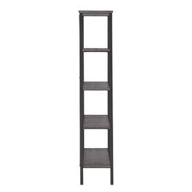 Inspire Q 195007027867 Bryson Rustic X-base 32-inch Bookcase By Classic Grey Industrial Clas