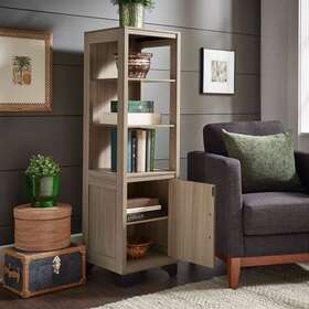 Inspire Q 195007043294 Ramah 55 Inch Tall Accent Cabinet By Modern Beige And Contemporary M