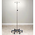 Ivs-7332 Clinton Stainless Steel Iv Pole 693614788695