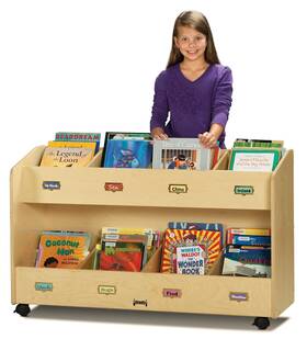 5369jc Jonti-craft Mobile 8-section Book Organizer