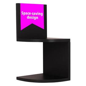 Fn00374-4mc Kiera Grace Priva Floating Decorative Wall Mounted Corner Shelves For Home
