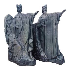 Klqjnp Dhsd-1 Lord Of The Rings Bookends Resin Decorated Bookshelf 9.8 Inch Blue Gray