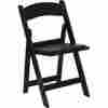 Le-l-1-black-gg Hercules Series Resin Folding Chair W Black Vinyl Padded Seat Fr 812581017991