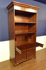 Lh-3048 Leighton Hall Mahogany Bookcase Computer Desk Drop Front