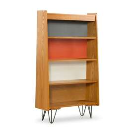 Linon 753793033365 Monroe Industrial Bookcase Natural Rustic