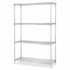 Llr84181 Lorell Industrial Wire Shelving Starter Kit Ce 035255841818