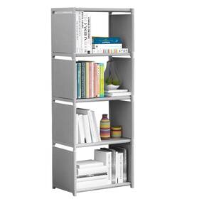 4-cube Lucky Monet 740196831698 4/8/9 Cubes Organizer Book Shelf Office Storage Bookcase Diy Grey