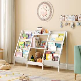 Mahancris B0d149dw7q Kids Bookshelf And Toy Organizer 3-tier For Sturdy Kid