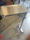 Mayo Stand 18x12 Large Adjustable Stainless " Try Steel Umf