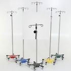Mcm-221 Mid Central Medical New Stainless Steel Space Saving Iv Pole