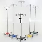 Mcm-223 Mid Central Medical New Stainless Steel Space Saving Iv Pole