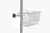 Mcm217 Mid Central Medical New Wire Basket 6 X12 Opening Comes With Bracket Fits Universal Clamp