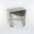 Mcm-560 Mcm560 Mid Central Medical New Set Of Stainless Steel Nesting Tables