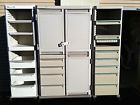 3-metro Medical Parts Storage Cabinets Rolling Starsys Drawers Shelves Bin Doors