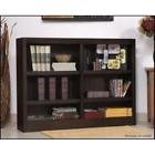 Mi4836-e Concepts In Wood Double Wide Bookcase Espresso Finish 008399110058