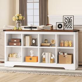 Moasis 197839639157 Farmhouse 6 Cube 8 Storage Shelf Organizer