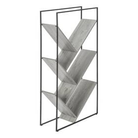 I-2200 Monarch Specialties Bookshelf Bookcase Etagere 3 Tier 60 Inch H Office Bedroom