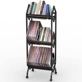 Mljp1 Moomlife Mobile Vinyl Record Storage Rack Lp Shelf Holder F... Fast Ship