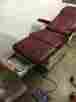Mti-124 Mti Podiatry Chair Maroon With Matching Roller And Ritter Exam Light