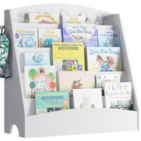 Naches B0dk6wvg8c 5-tier Kids Bookshelf - Toddler Book Display Shelves Montessori