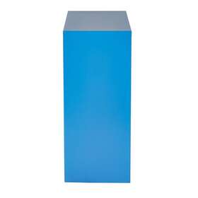 Office Star Products 090234173557 Osp Home Furnishings 28 Inch Fun Color Metal Bookcase Blue
