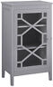 Osln7800 Linon Drake Grey Small Cabinet