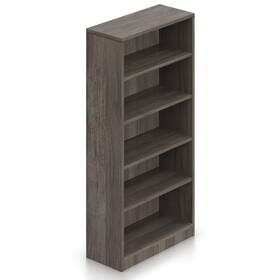 Sl71bc Otg Offices To Go 71 Inch H Bookcase 4 Adjustable Shelves Agl Artisian Grey Laminate