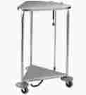 P-1120-l Stainless Steel Pedigo Medical Linen Cart With Lid New P 1120 L Ss