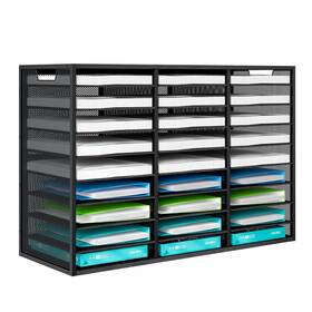Yc-004 Pag Desktop Mail Sorter Industrial Countertop Heavy Duty Literature Organizer